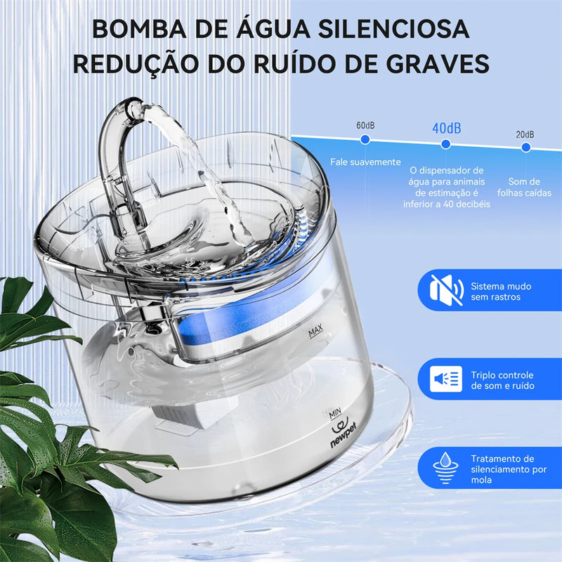 Bebedouro USB Automático com Dispensador de Água