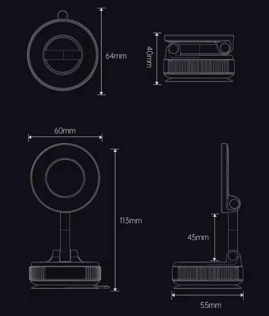 Suporte Magnético para Smartphone